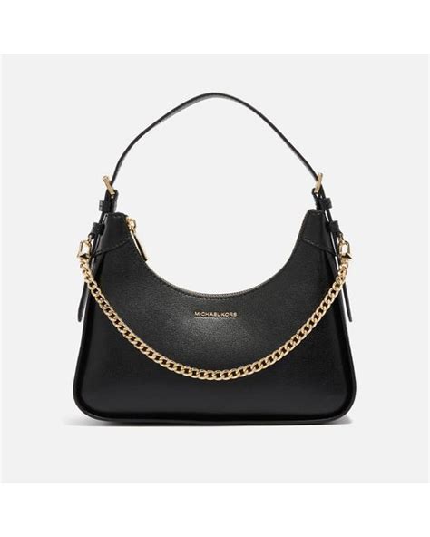 Wilma Medium Leather Shoulder Bag .